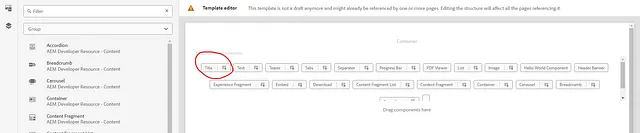 AEM Template