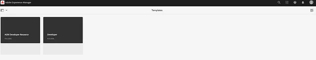 AEM Template